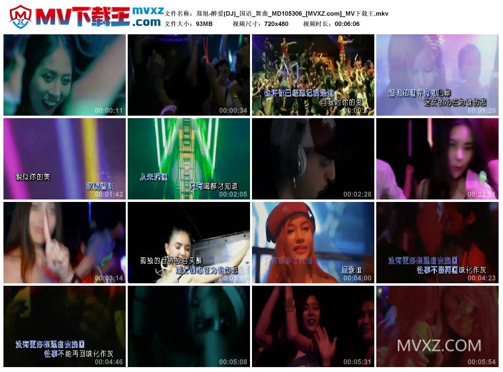 郑旭-醉爱(DJ)_国语_舞曲_MD105306